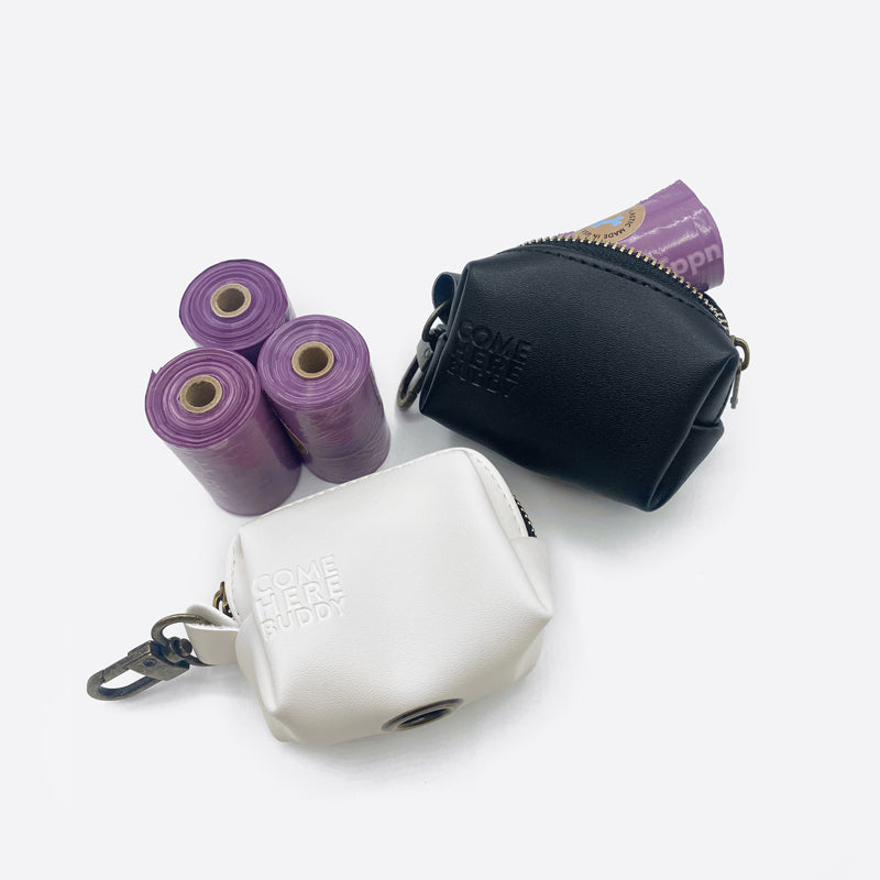 Leather Poop Bag Dispenser